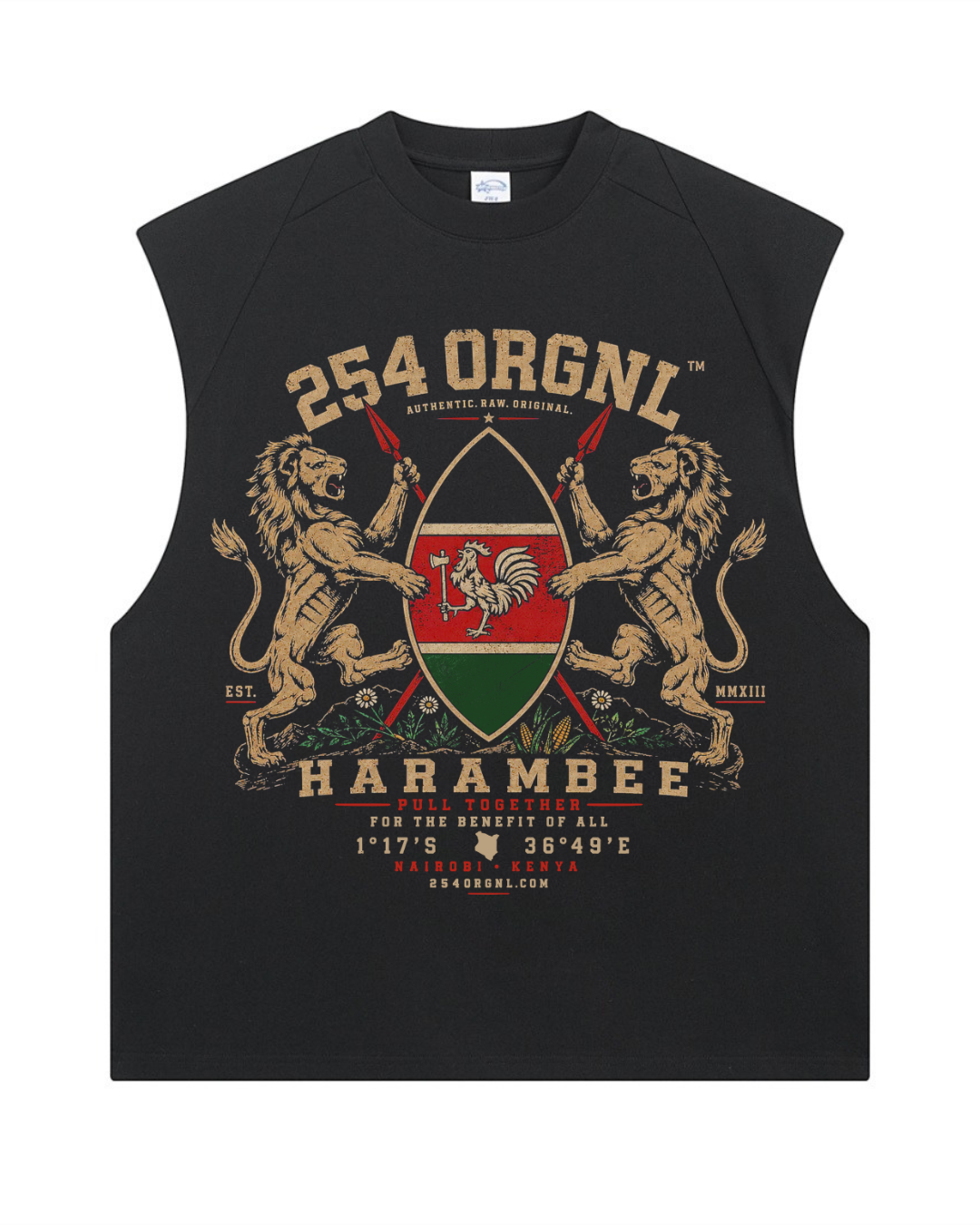 COURT OF ARMS BANDO TANK TOP